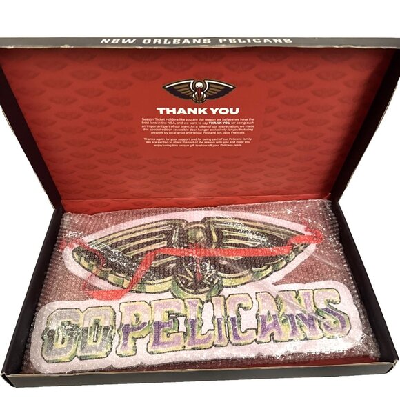 New In Box NBA New Orleans Pelicans (2023-24) Reversible Door Hanger Sign - Picture 2 of 10